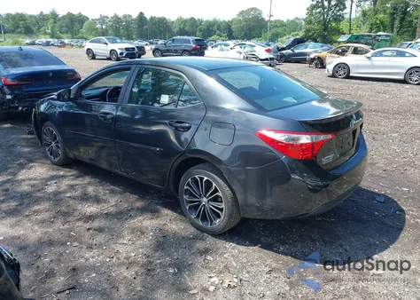 2016 Toyota Corolla S Plus из США, поврежденный, VIN 2T1BURHE7GC682019
